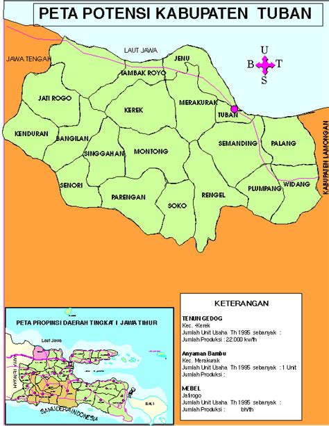 POTENTIAL MAP OF TUBAN REGENCY