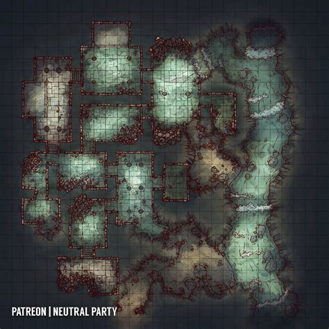 High Resolution D D Cave Map Smuggler S Cave At Oldport Keep Donald