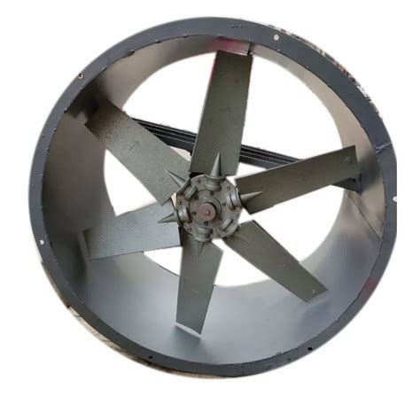 500 W Cast Iron Only Paintbooth Axial Flow Fan Blower For Commercial