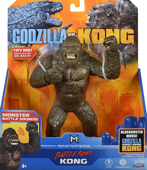 Monsterverse Godzilla Vs Kong Inch Deluxe Figures With Sounds King