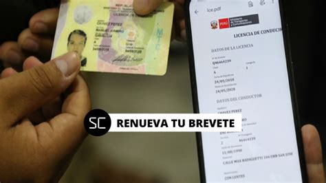 Renovar licencia de conducir o brevete en Perú Sin Censura