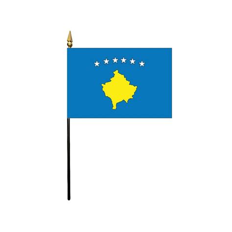 Kosovo Stick Flag Kengla Flag Co