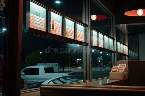 drive  window  incoming order light indicating  customers