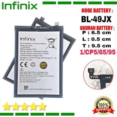 Jual Baterai Infinix Note 11 Note 11pro X697 X695 Bl49jx Batre Baterry Batere Shopee