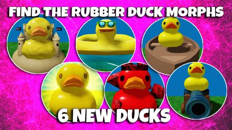 Find The Rubber Duck Morphs New Rubber Duck Morphs Island Map