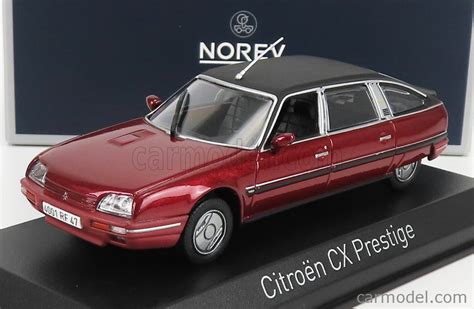 NOREV 159020 Scale 1 43 CITROEN CX TURBO 2 PRESTIGE 1986 RED MET