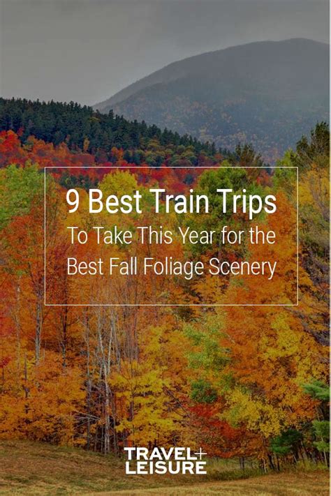 13 Scenic U.S. Train Rides for Fall Foliage Views | Train travel, Fall ...