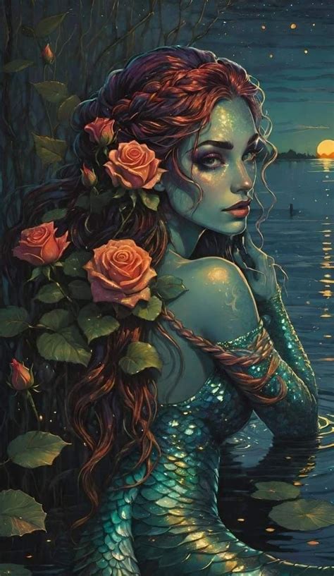 Pin By Dawn Washam🌹 On Mermaids Ladies Of The Water 2 Mermaid