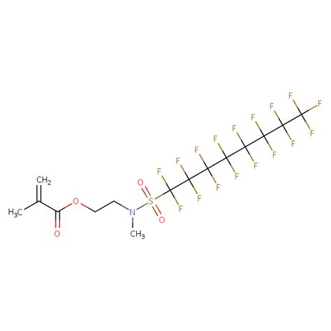 Heptadecafluorooctyl Sulfonyl Methylamino Ethyl Methacrylate