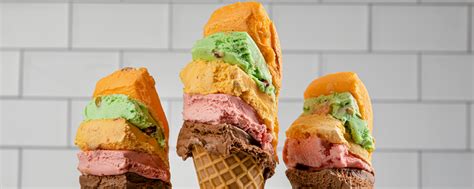 The Original Rainbow Cone Menu | Chicago Ice Cream + Dessert