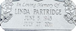 Linda Gay Partridge 1943 2011 Monumento Find A Grave