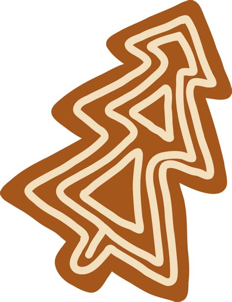 Doodle Freehand Sketch Drawing Of Ginger Bread Cookie 12171950 Png