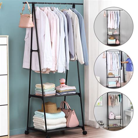 Multifunction Clothes Hanger Triangle Coat Rack Removable Bedroom