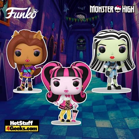 Monstrous Trio The New Monster High Funko Pop Release