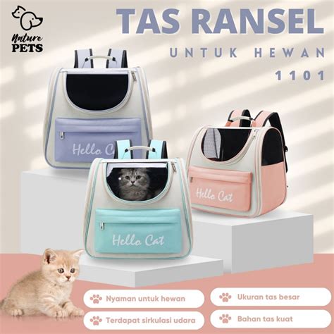 Jual Tas Hewan Peliharaan Tas Kucing Anjing Tas Ransel Hewan Tas