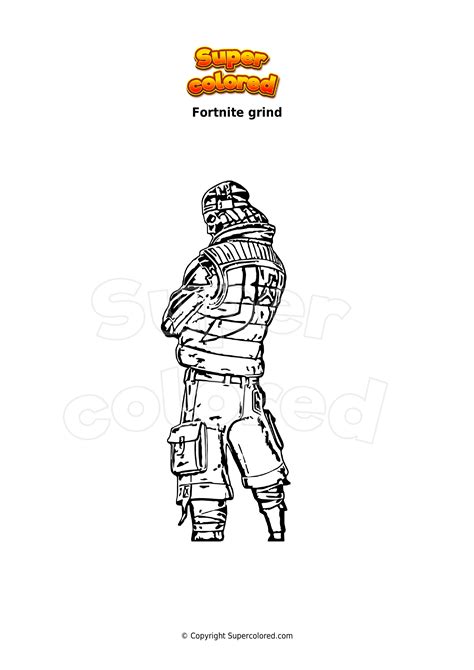 Coloriage Fortnite Summer Fable Supercolored