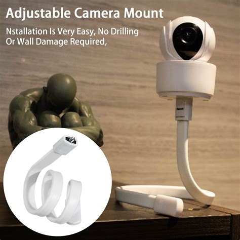 Hobeauty No-drill Camera Holder Ring Camera Mount Thread Gooseneck ...