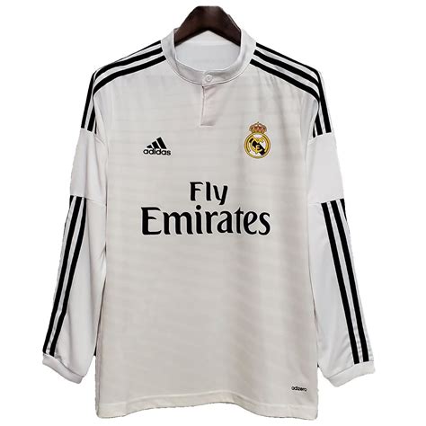 Camisa Real Madrid Retr Torcedor Mang Longa