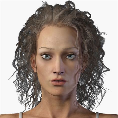 Mujer Realista Modelo 3d 99 Ztl Obj Max Free3d