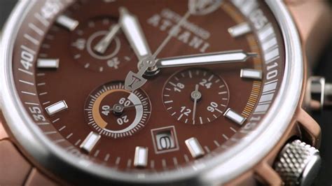 Detomaso Modell Atrani Brown Chronograph Youtube