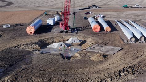 Laying The Foundation For Wind Turbines Now And In The Future Wind