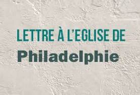 L ÉGLISE DE PHILADELPHIE