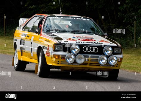 1984 Audi Quattro A2 rally championship winning car. Goodwood Festival ...