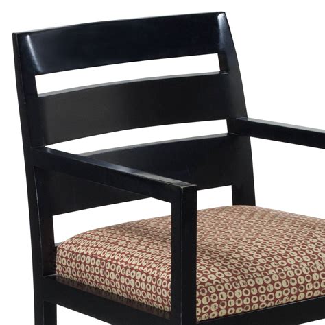 David Edward Used Aussie Wood Side Chair Circle Pattern National