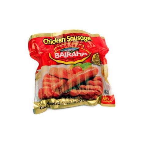 Bairaha Chicken Sausages Skinless 300g Best Price In Sri Lanka