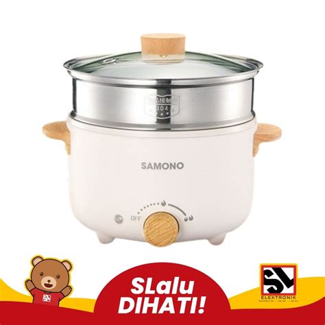 Jual Panci Listrik Kukusan Liter Serbaguna Samono Sw Dg S Shopee