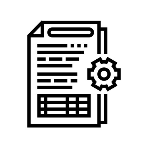 Audit Of Operational Processes And Internal Control Systems Line Icon