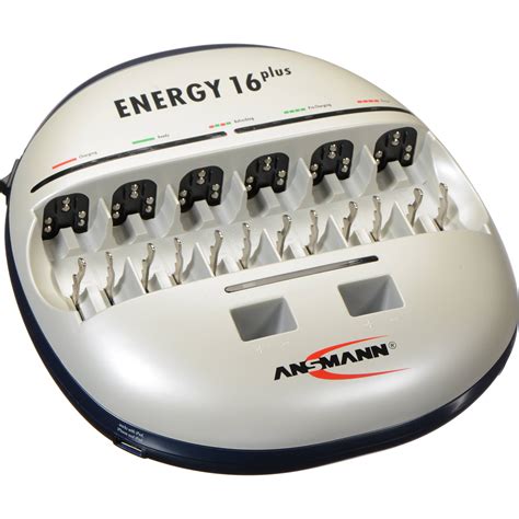 Ansmann Energy 16 Plus Charger For Nimh Or Nicd 1001 0004 Us Bandh