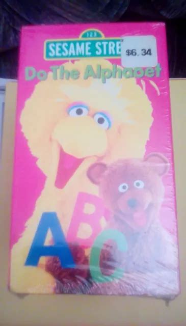 Sesame Street Do The Alphabet 1996 Vhs Educational Big Bird Billy Joel New £19 66 Picclick Uk