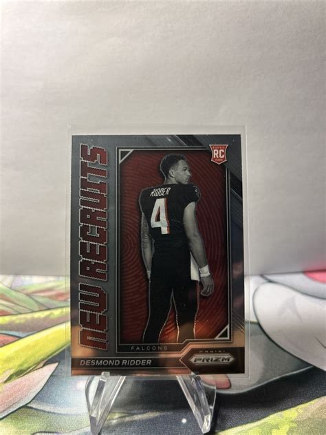 Panini Prizm New Recruits Desmond Ridder Rc Nr Atlanta Falcons