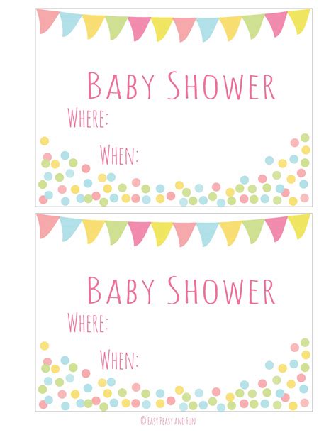 Free Printable Baby Sprinkle Invitations Free Printable