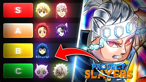 Project Slayers Update 1 5 BEST Breathing Style Tier List YouTube