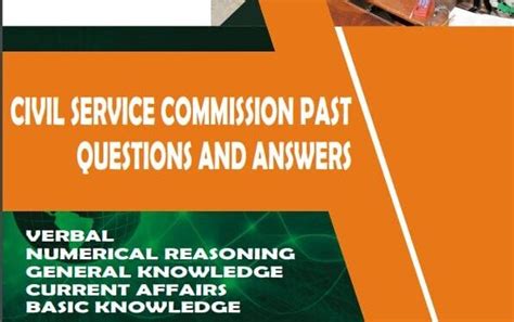 Civil Service Commission Recruitment Past Questions And Answers Pdf