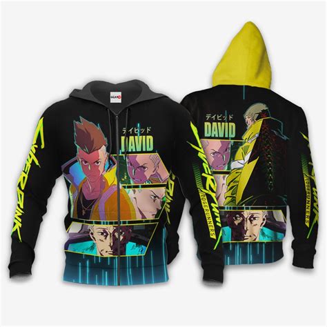 Cyberpunk Edgerunners David Martinez Custom Anime Hoodie Ha0512 Home