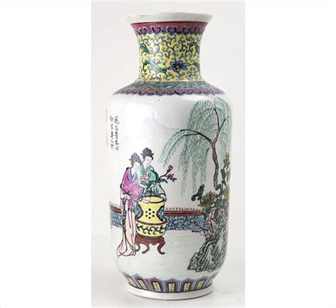 Vaso Antigo Porc Lana Chinesa Macau M Vel De Antiqu Rio Macau Usado