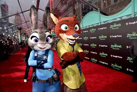 Walt Disney Animation Studios Zootopia Holds Red Carpet In Los Angeles