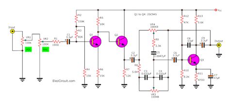 Schematic Diagram Of Tone Control Tone Control Wiring For Yo