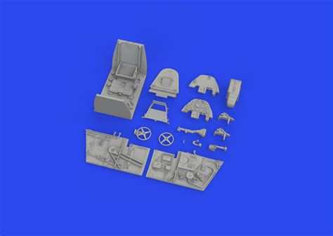 Bf 109G-10 cockpit PRINT 1/48 - Eduard Store