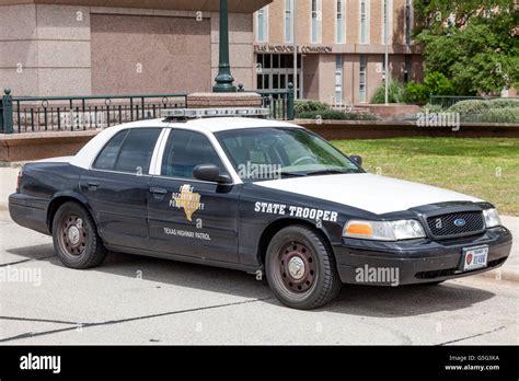 Police Car in Texas Stock Photo - Alamy