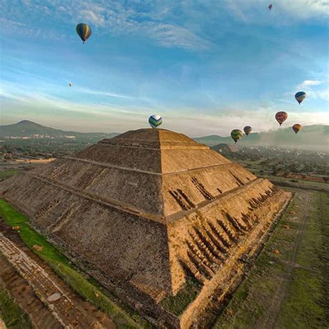 Viaje En Globo Teotihuacan Oferta Vuelos En Globo Mx