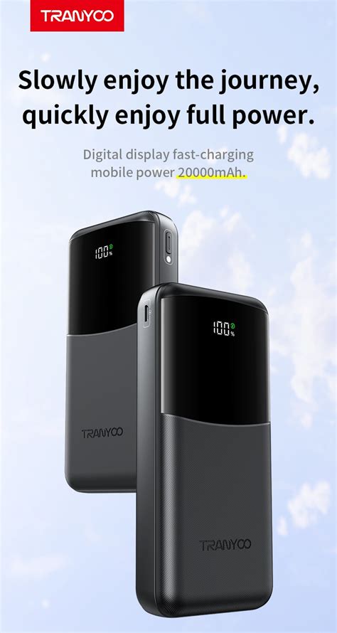 T K Mah Built In Three Line Digital Display Fast Charging Mobile