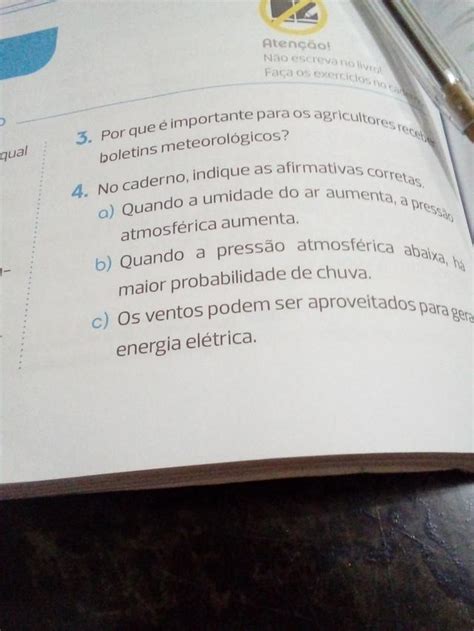 No Caderno Indique As Afirmativas Corretas - No caderno indique as afirmativas corretas quanto a umidade do ar ...