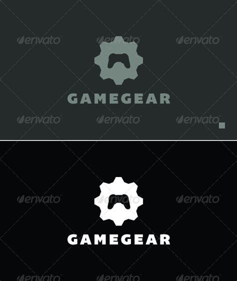 Game Gear - Logo Template by furnace | GraphicRiver