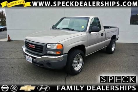 2007 Gmc Sierra 1500 Classic Regular Cab Pickup Short Bed For Sale In North Prosser