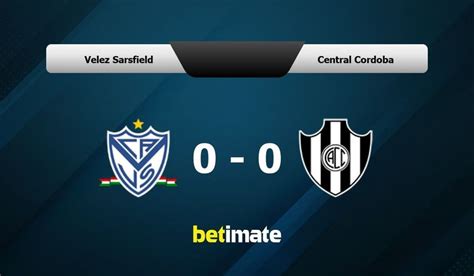 Estatísticas De Vélez Sársfield X Central Córdoba - Pronostic, cotes et conseils de paris Velez Sarsfield vs Central ...