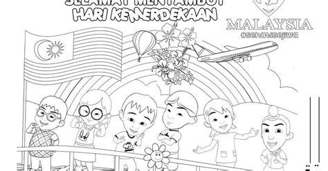 Detail Mewarna Gambar Upin Ipin Koleksi Nomer 33